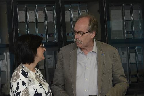 Sara Vito (Assessore regionale Ambiente ed Energia) e Gianni Torrenti (Assessore regionale Cultura, Sport e Solidarietà) agli incontri con le delegazioni di 12 Unioni territoriali intercomunali - Udine 20/06/2017